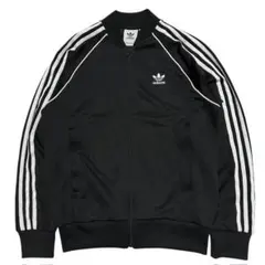 2017 アディダス　トラックジャケット　ジャージ　ブラック　M