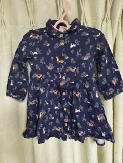 ８０cm　ワンピース　H&M　動物