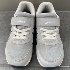 アシックス LAZERBEAM KD-MG グレー/ネイビーブルー 21.5cm