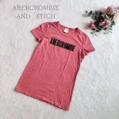【アバクロンビーアンドフィッチ】 ピンク Tシャツ サイズS