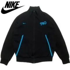 激レアOLD NIKE TEAM total90 ジャージ 黒 L 90s00s