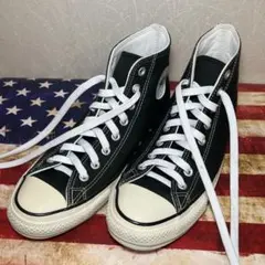 コンバースオールスター　チャックテイラー　ハイカットブラック100周年記念モデル