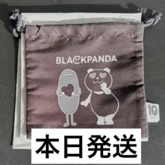 イオン グラニフコラボ　ブラックパンダ　巾着 グラニフ　ブラックフライデー