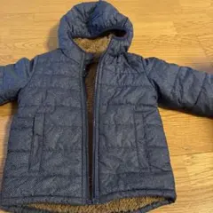 THE NORTH FACE フード付きダウンコート 100cm リバーシブル