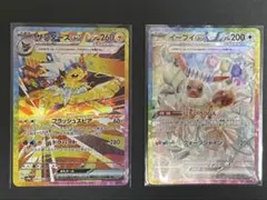 サンダースex イーブイ ex SAR テラスタルフェスex