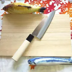 関鍔蔵作 和包丁 出刃 15.5cm （箱無し）のサムネイル