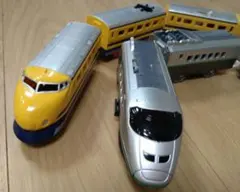 【ジャンク品】プラレール 922系 ドクターイエロー　E3系新幹線つばさ