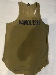 VANQUISH FITNESS タンクトップ S オリーブ