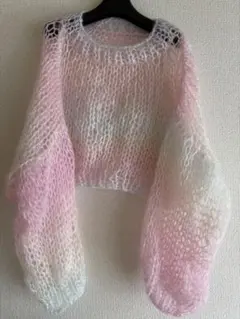ドロップショルダーオーバーサイズニット