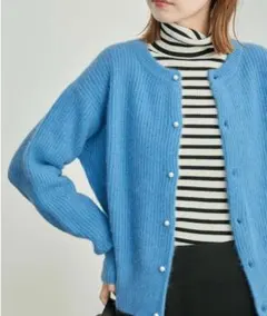 ROPE' PICNIC FOX混ニットカーディガン