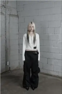 etre au sommet Lace Lap Bootcut Pants - メルカリ