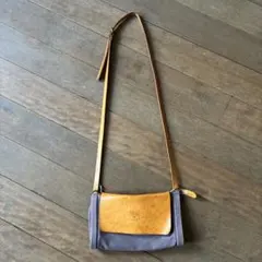 IL BISONTE ショルダーバッグ ネイビー