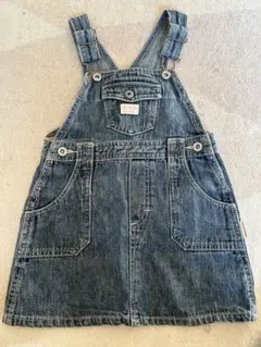 デニムオーバーオールワンピース ワンピース　オシュコシュ