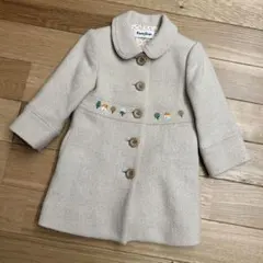 familiar ベージュ コート 100cm