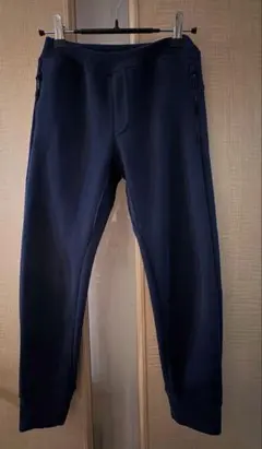 ユニクロ ドライストレッチスウェットパンツ ネイビー　140