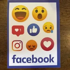 非売品 レアFacebookシール ステッカーのサムネイル