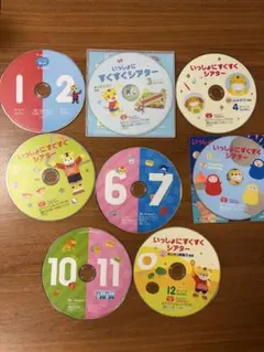 ☆こどもちゃれんじ☆ぷち、ぽけっと、ほっぷDVDまとめ売り