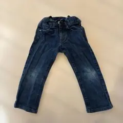 ダークブルーデニムパンツ 100cm