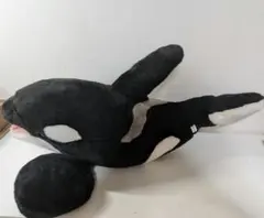 名古屋港水族館⭐リアルシャチ　オス　ぬいぐるみ 70cmのサムネイル