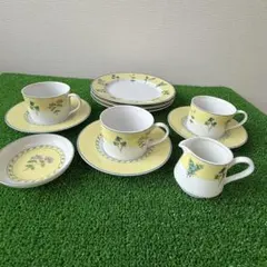 新品！ アフタヌーンティー ミモザシリーズ プレート2種＆マグカップ