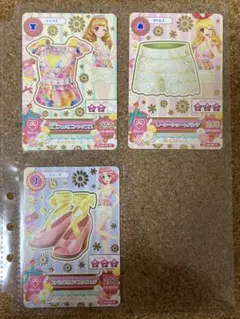アイカツカード 花柄フェミニントップス