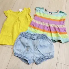 GAP H&M ベビー 6-12m 女の子 夏服 まとめ売りのサムネイル