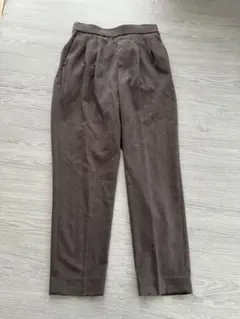 【GLOBAL WORK 】あったかウツクシルエットテーパード パンツ　Mサイズ