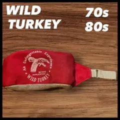 WILD TURKEY ウエストポーチ　レザー　スウェード　ワイルドターキー