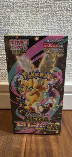 ポケモンカードゲーム MEGAドリームex シュリンク付き