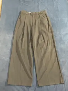 メンズ ZARA ブラウン スラックス