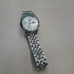 【稼働】SEIKO5 腕時計 裏スケ デイデイト 自動巻き 7S26-01V0のサムネイル