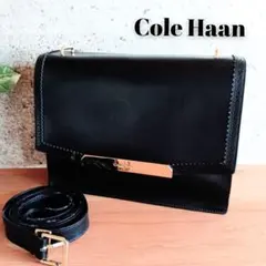 良品 コールハーン 2way レザー ショルダー クラッチバッグ 斜め掛け 鞄