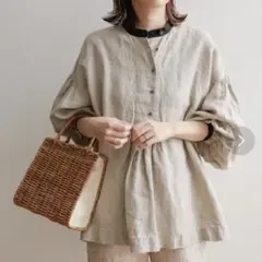 URBAN RESEARCH 袖チュニックブラウス