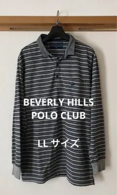 ポロシャツ 長袖 LL メンズ　BEVERLY HILLS POLO CLUBのサムネイル