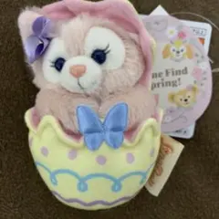 ディズニー　ダッフィー　カムファインドスプリング リーナベル　ぬいぐるみチャーム