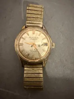 シチズン ジェット　オートデーター　自動巻 27石　パラウォーター　ゴールド