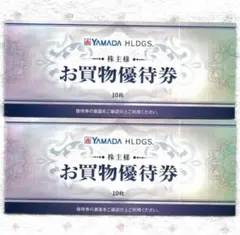 ヤマダ電機 株主お買物優待券 10,000円分