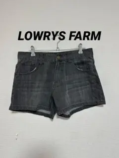 LOWRYS FARMデニム ショートパンツ グレーのサムネイル