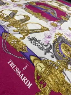 TRUSSARDI トラサルディ 大判 スカーフ ヴィンテージ【説明文必読】のサムネイル