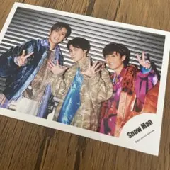 SnowMan 目黒蓮　渡辺翔太　阿部亮平　公式写真