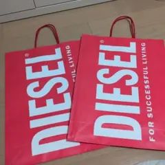 DIESEL ディーゼル ショッパー 紙袋 ほぼ新品 - メルカリ