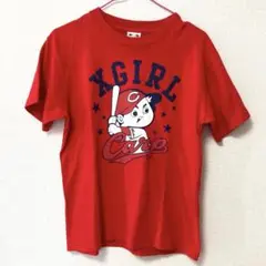 週末値下げ　X-girl × 広島東洋カープ コラボTシャツのサムネイル