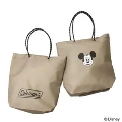オトナミューズ7月号特別付録 コールマン ディズニー両A面トートバッグ