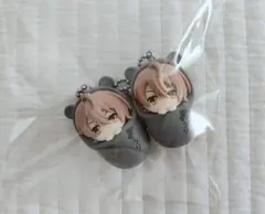 新品 カラフルピーチ おくるみますこっと チャーム2 うり 2つセット