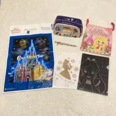東京ディズニーランド グッズセット ワンスアポンアタイム 不思議の国のアリス 他