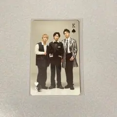 超特急 タクヤ タカシ マサヒロ トランプ風絵柄 トレカ