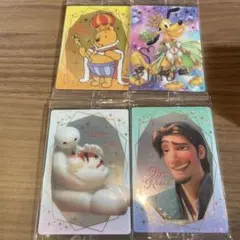 ディズニー キャラクターカード 4枚セット