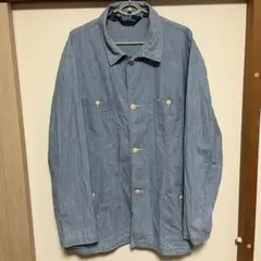 90s ラルフローレン RALPH LAUREN シャンブレージャケット XXLのサムネイル