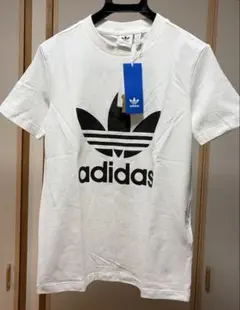 adidas ホワイト Tシャツ M