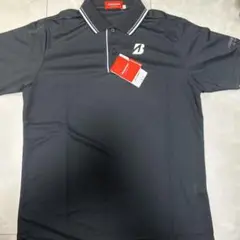 BRIDGESTONE ゴルフ ポロシャツ M ブラック